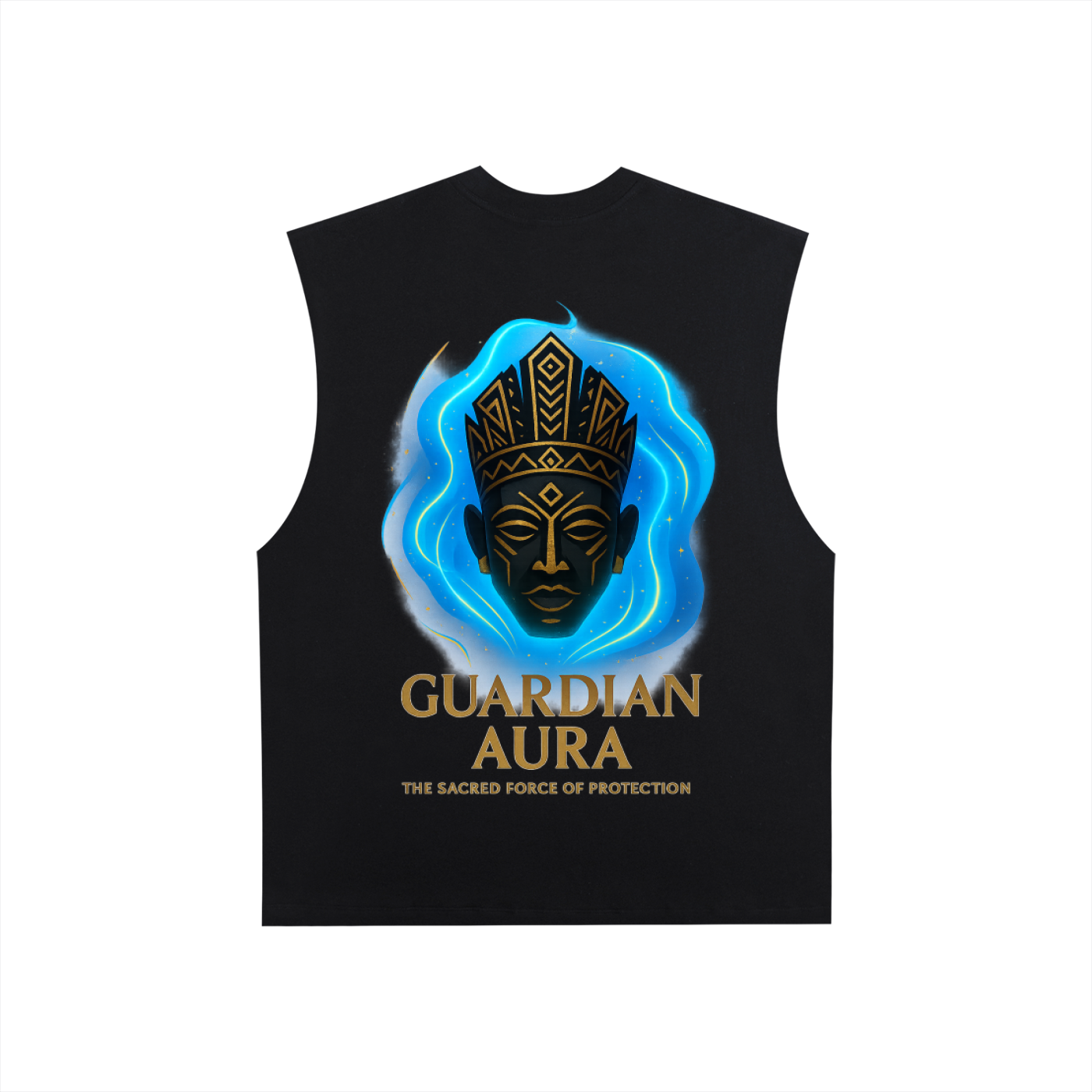 Raw Edge Cotton Tank Top