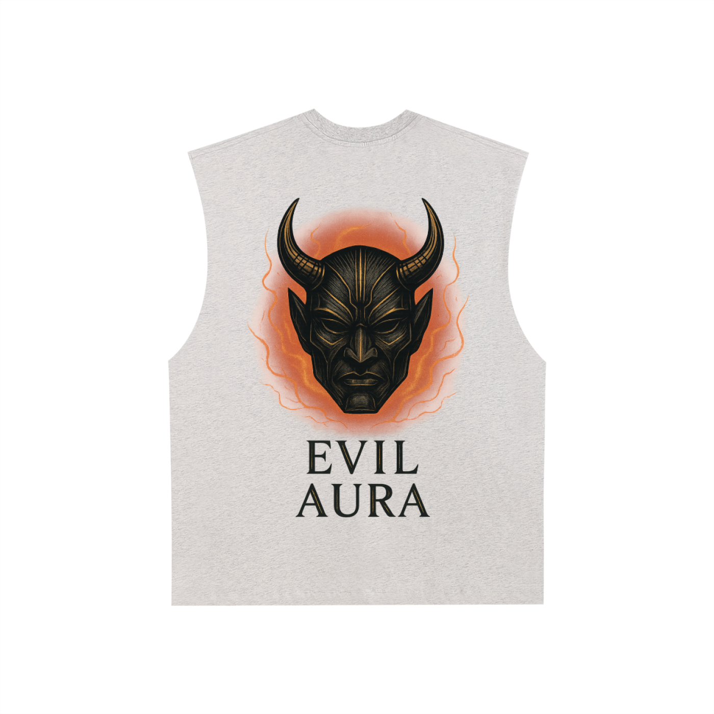 Raw Edge Cotton Tank Top
