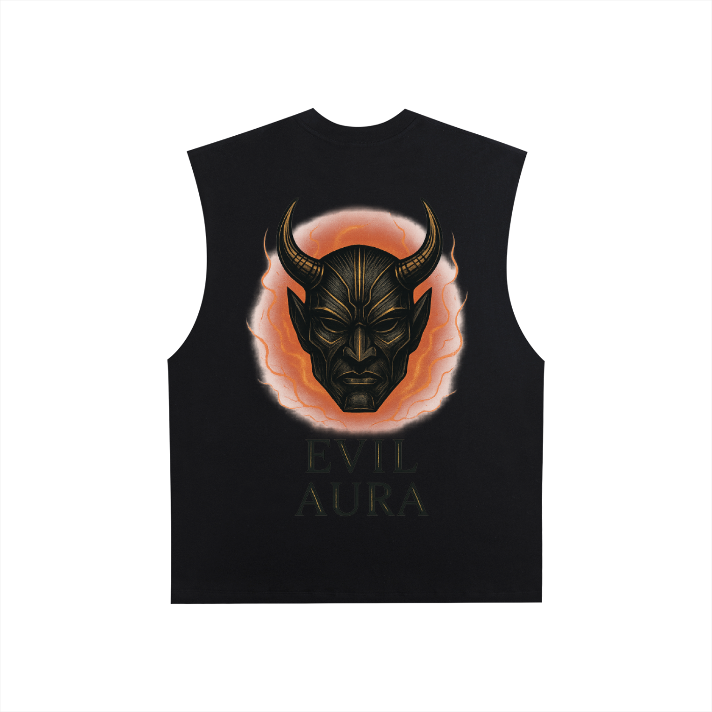 Raw Edge Cotton Tank Top