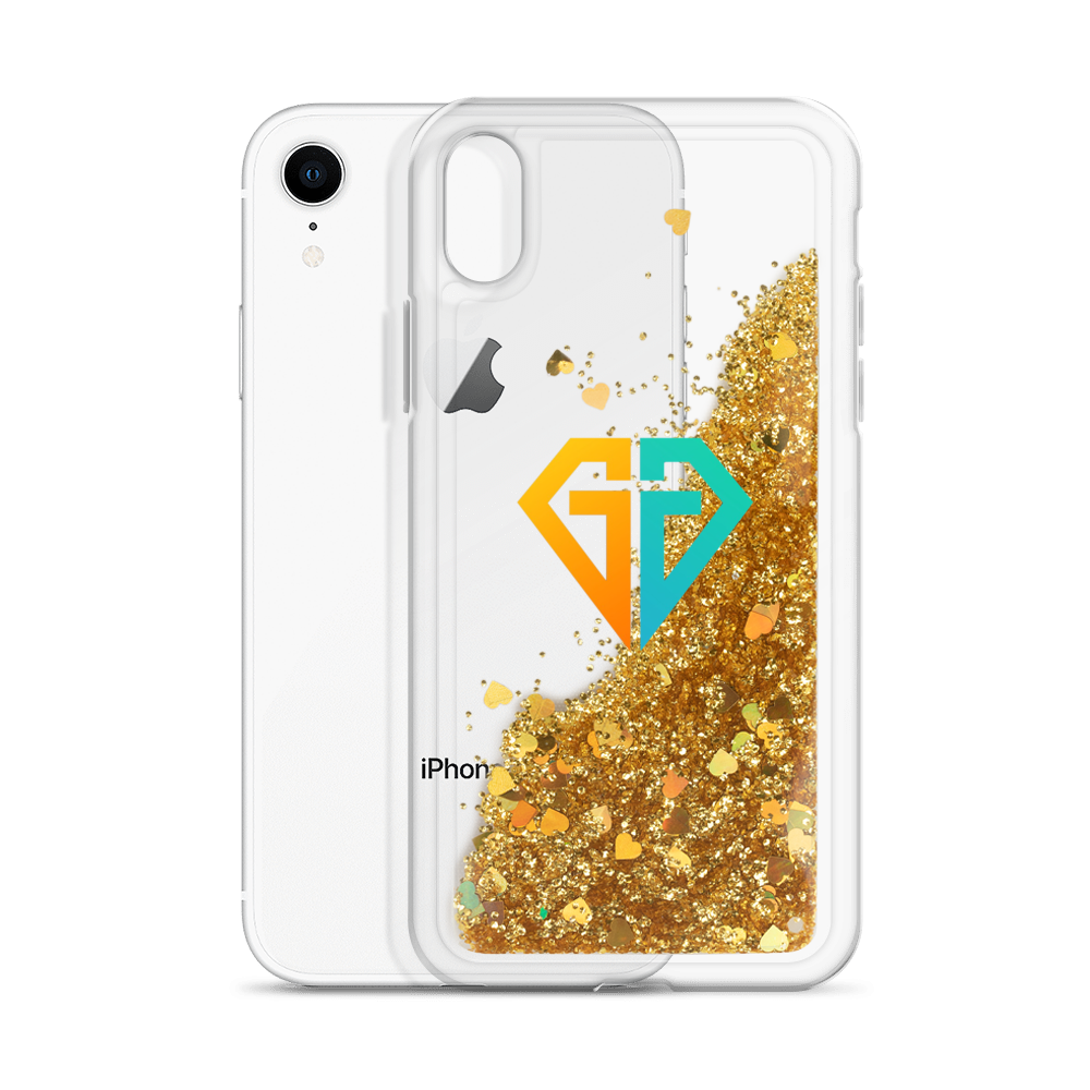 GG Gold Liquid Glitter Phone Case