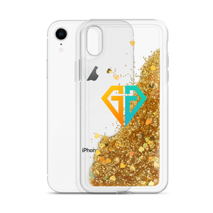 GG Gold Liquid Glitter Phone Case