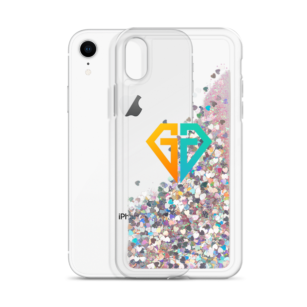 GG Gold Liquid Glitter Phone Case