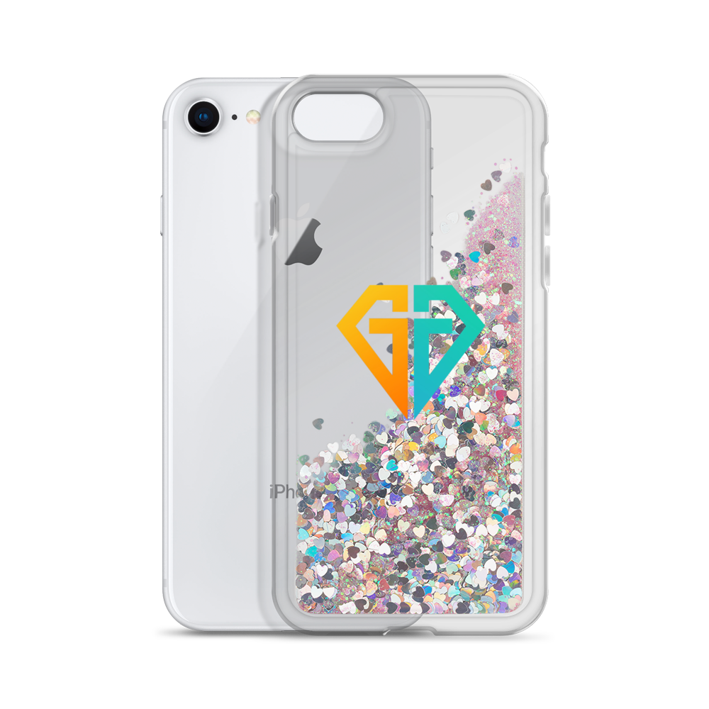 GG Gold Liquid Glitter Phone Case