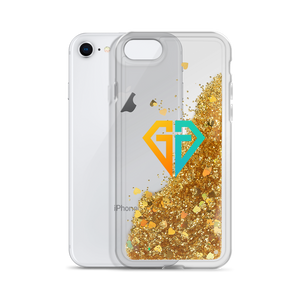 GG Gold Liquid Glitter Phone Case