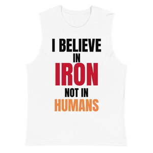 GG IRON NOT HUMANS Muscle Shirt