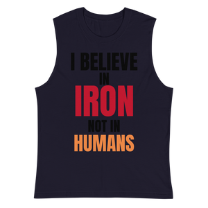 GG IRON NOT HUMANS Muscle Shirt